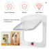 Pet Safe Cat Dog Door Hole Control Free In and Out Two-Way Adjustment Pet Safe Cat Dog Door Hole Control Free In and Out Two-Way Adjustment